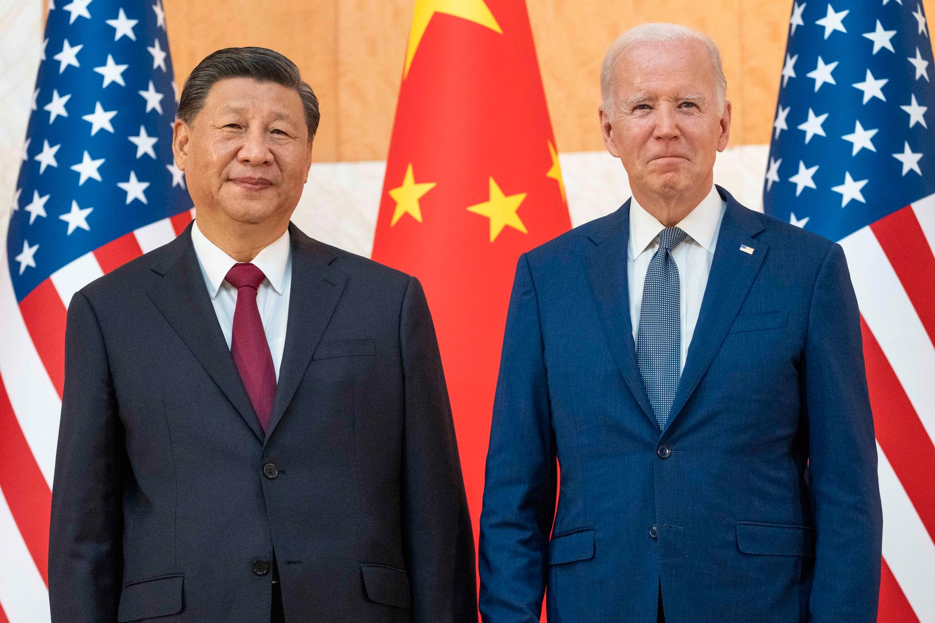 Xi Jinping och Joe Biden möttes den 14 oktober.