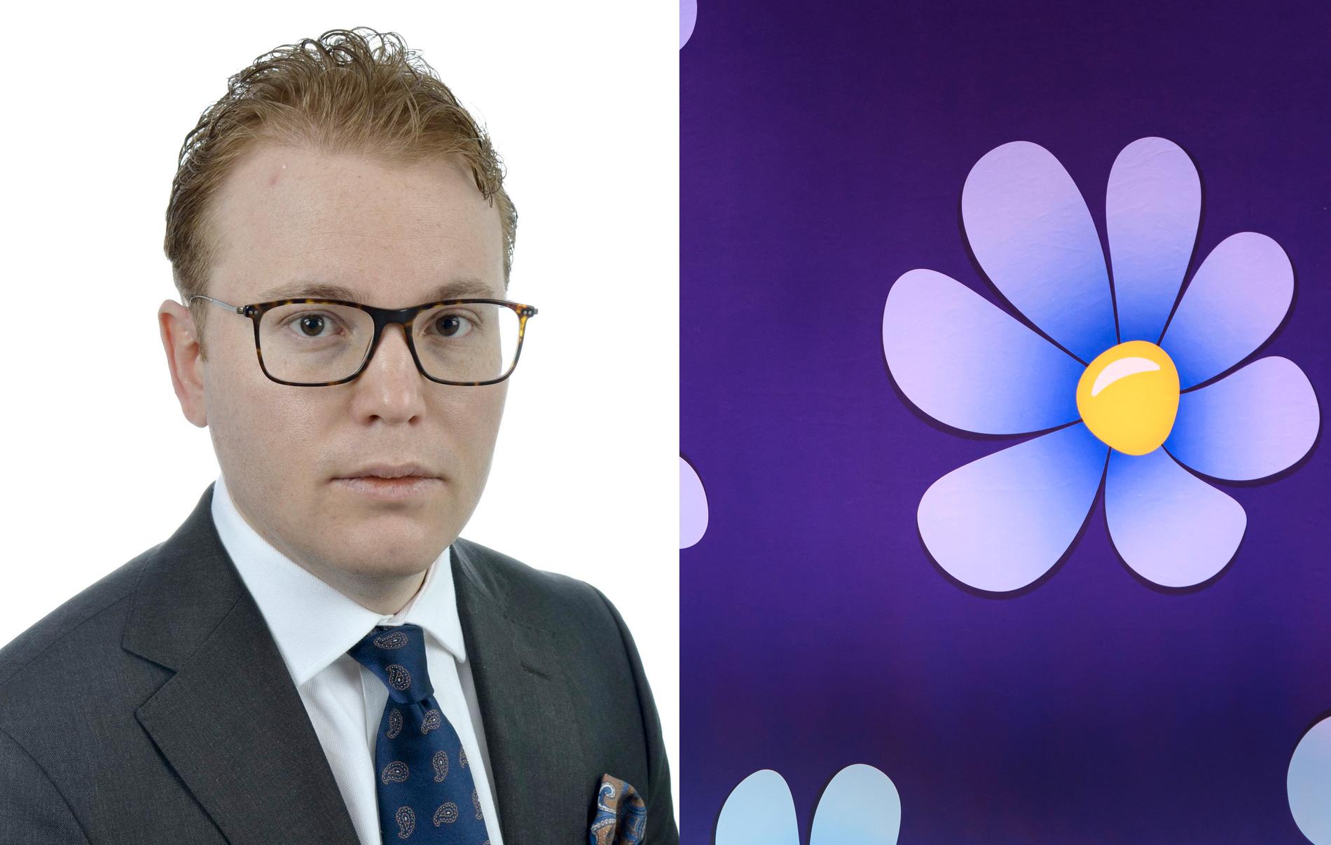 David Perez är ordinarie ledamot i finansutskottet för Sverigedemokraterna. Arkivbild.