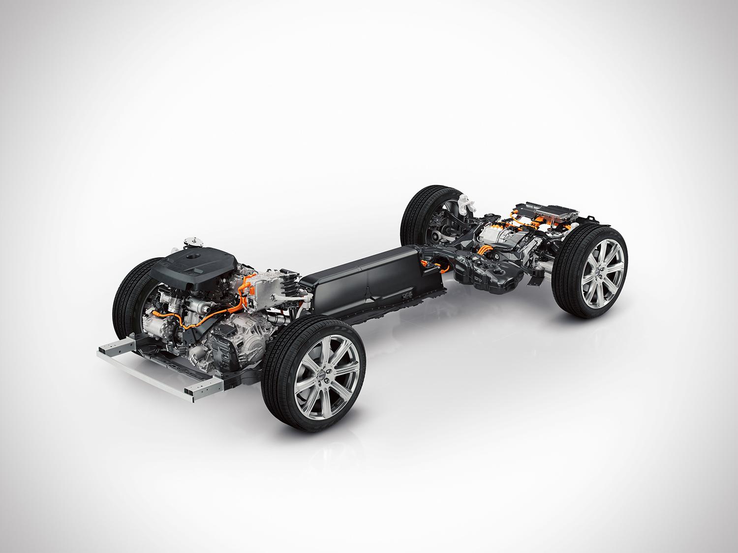 Volvos SPA-plattform i Twin Engin-utförande