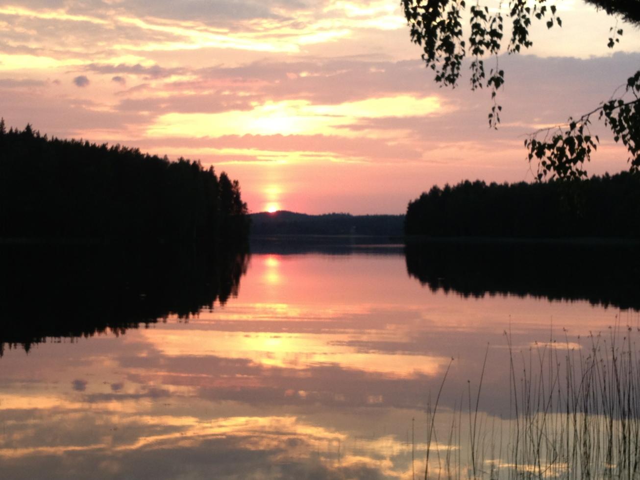 En bild från ett somrigt Finland.