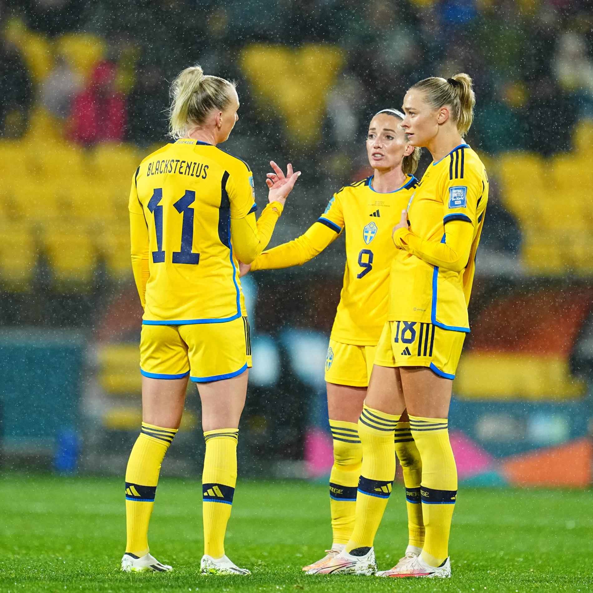 Sverige slet hårt för att besegra Sydafrika.
