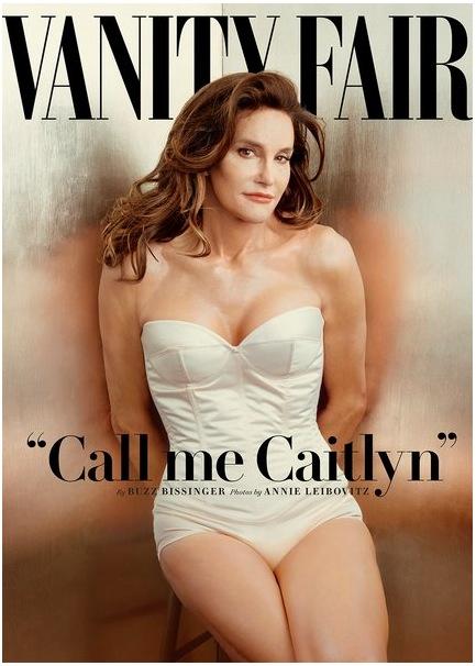 Caitlyn Jenner på omslaget till nya numret av Vanity Fair.