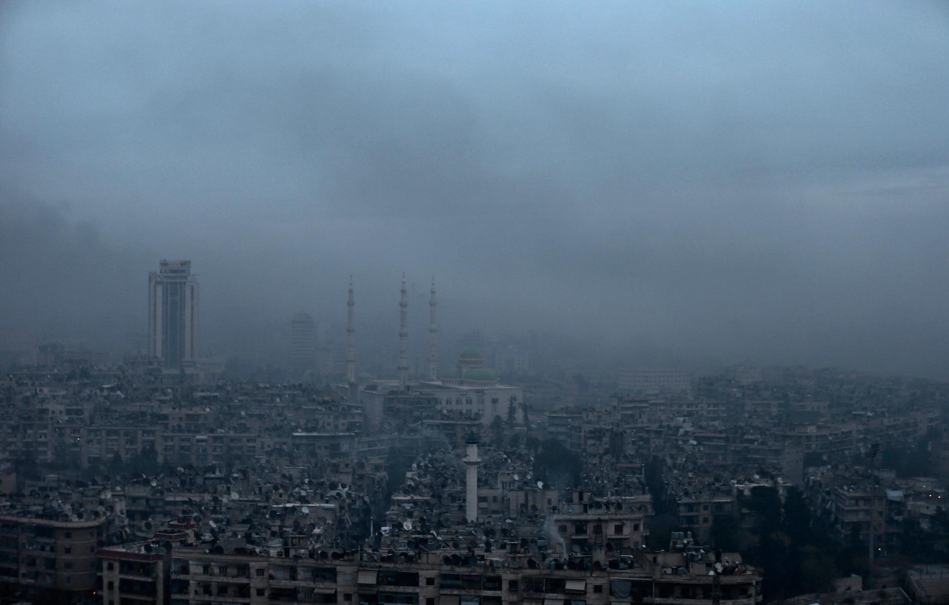 Aleppo, en av de städer som förötts i det syriska inbördeskriget. Arkivbild.