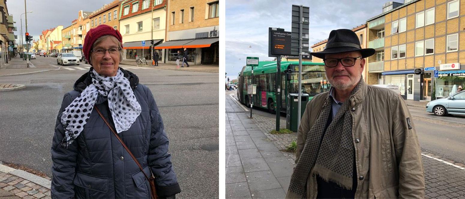Agneta Fagerberg tycker att Limhamn ska fortsätta att vara en del av Malmö. Ulf Törnqvist  anser däremot att Limhamn borde bli en egen kommun. 
