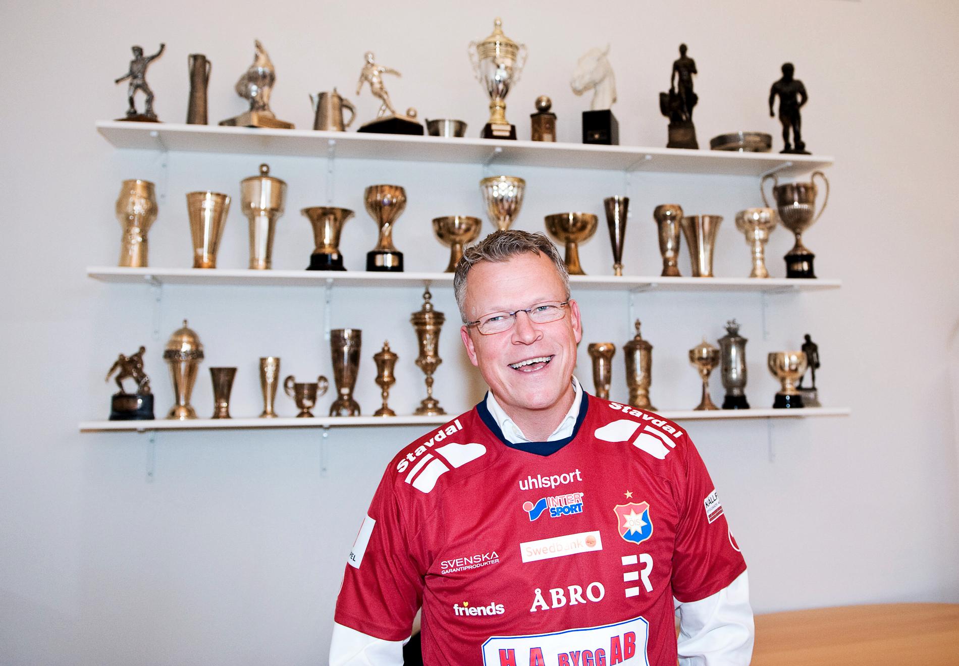 I december 2009 presenterades han som Örgrytes nye tränare. Där stannade han en säsong.