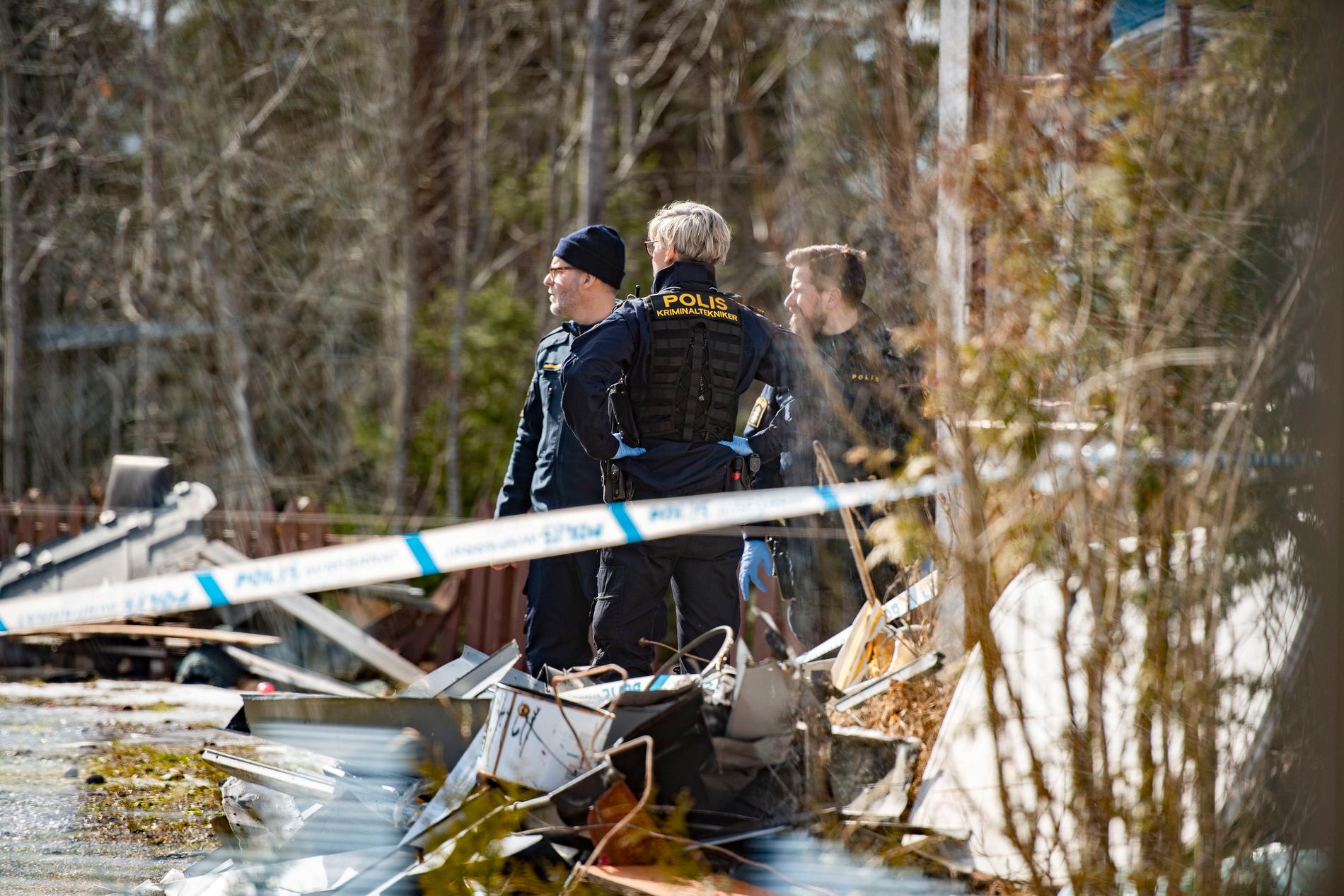 Joullnars döda kropp hittades i skogen i Taberg.