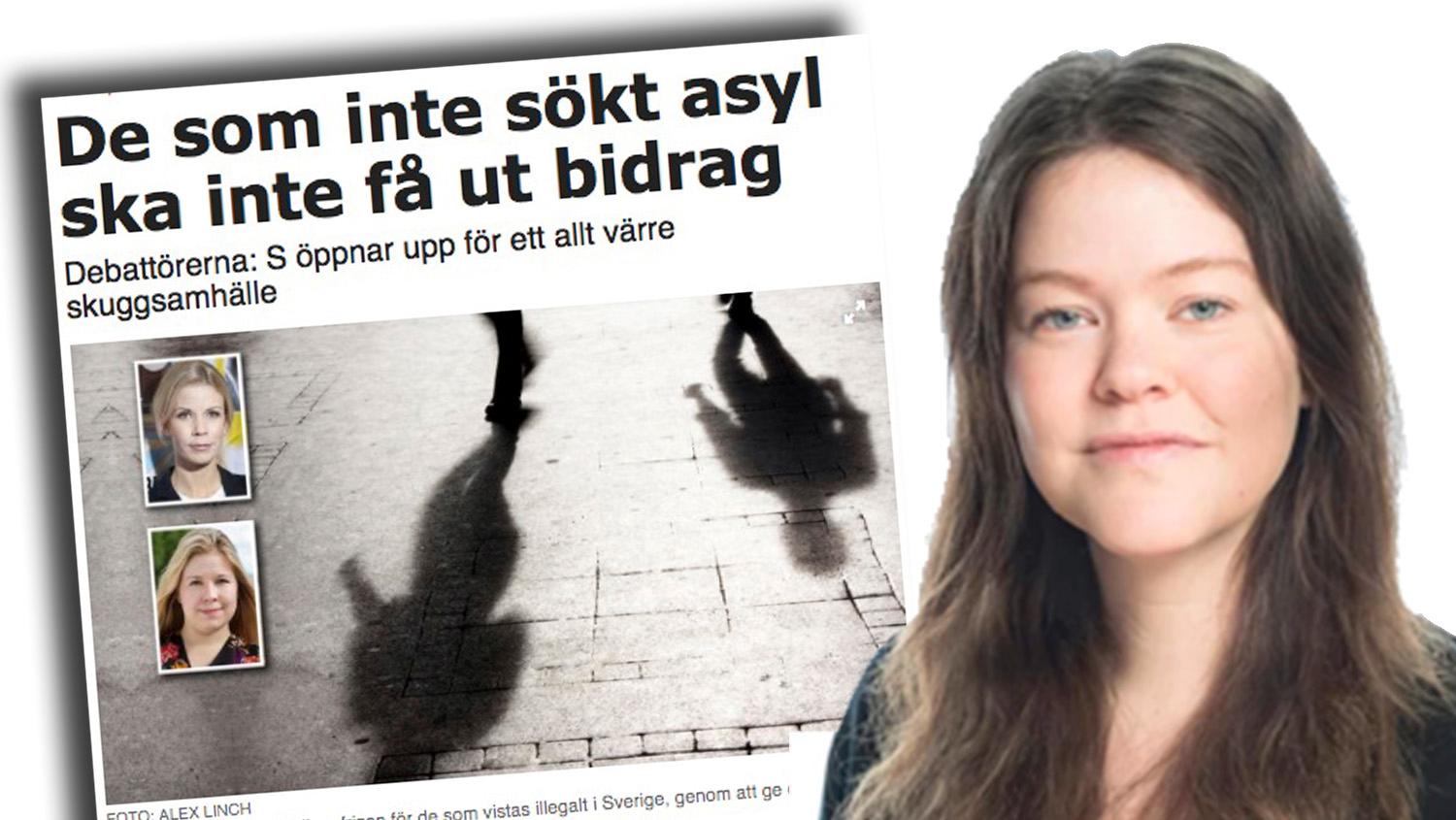 Att som Moderaterna i Stockholms Stad göra livet outhärdligt för papperslösa barn, enkom för att driva signalpolitik, är skamligt, skriver debattören.