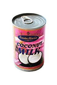”Coconut milk”, Santa Maria, cirka 12,95 kronor.