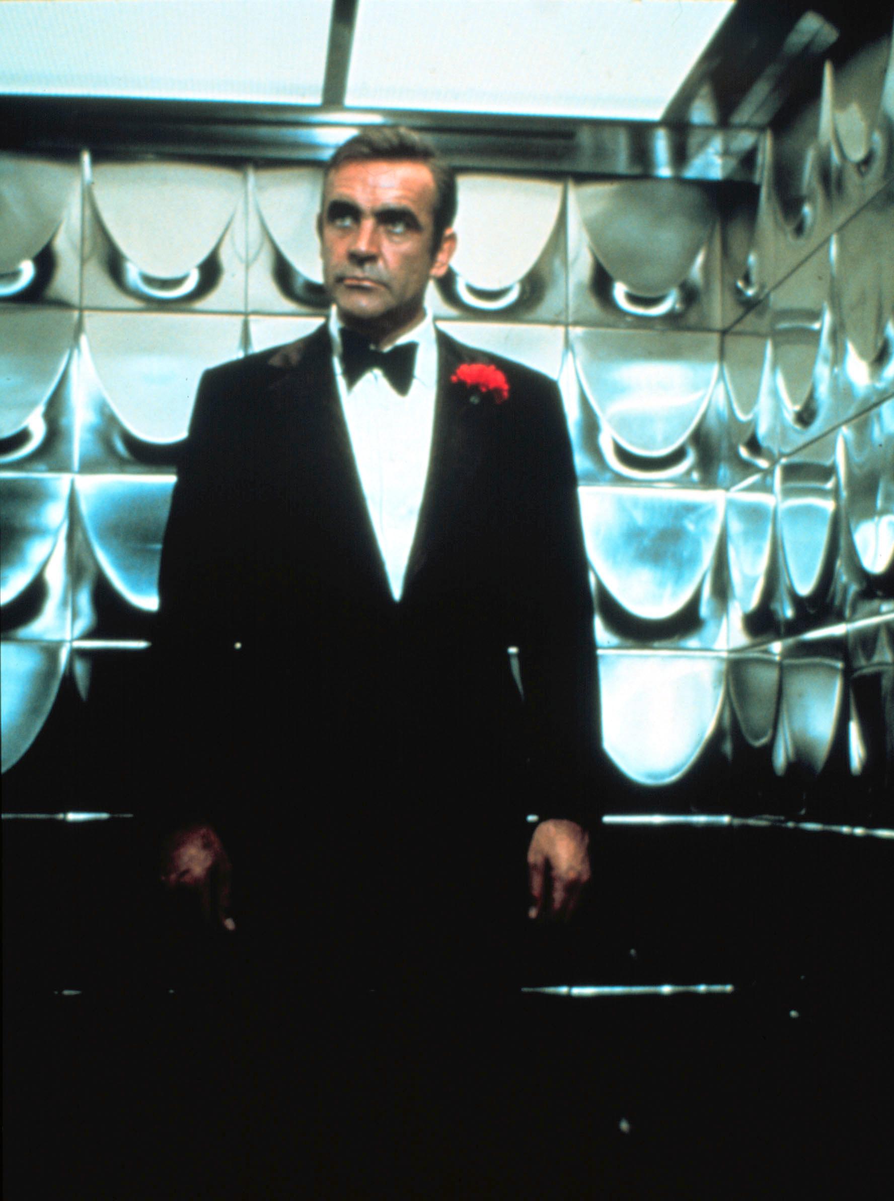 Sean Connery i ”Diamantfeber” från 1971.