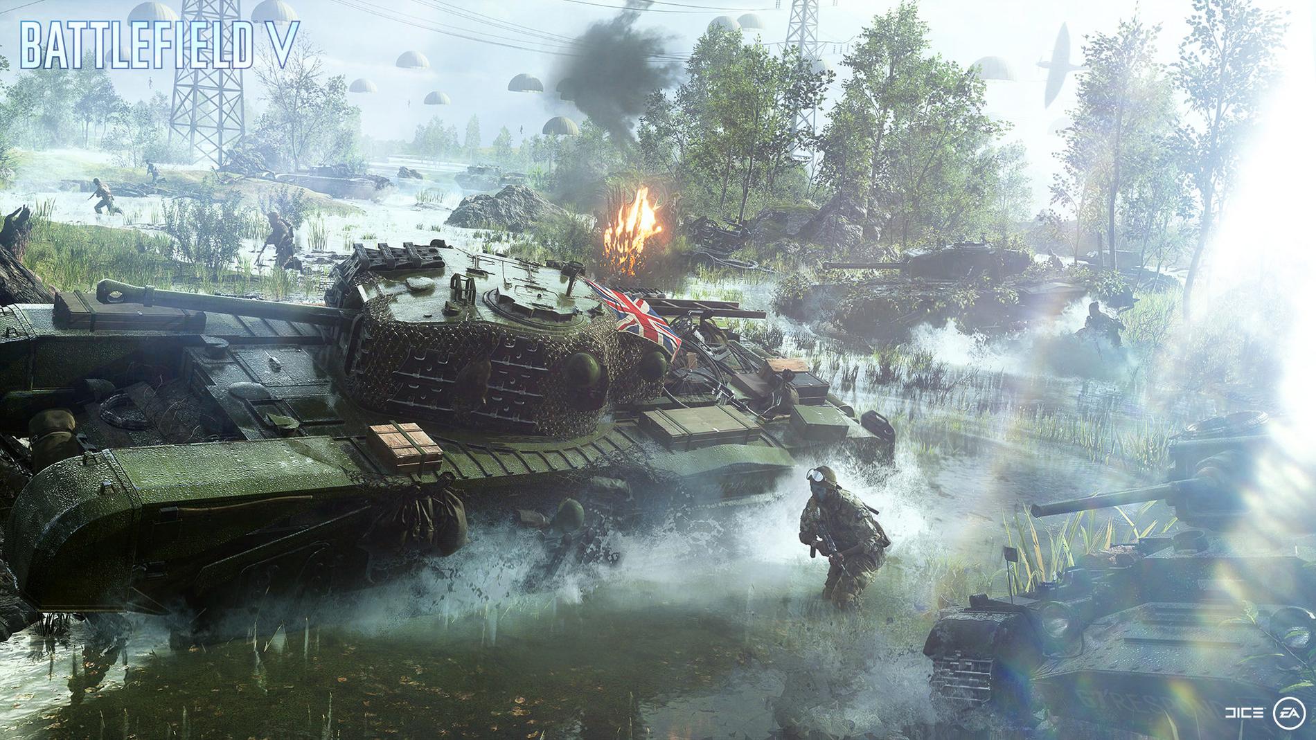 EA tror mycket på nästa utgåva av svenska "Battlefield". Pressbild.