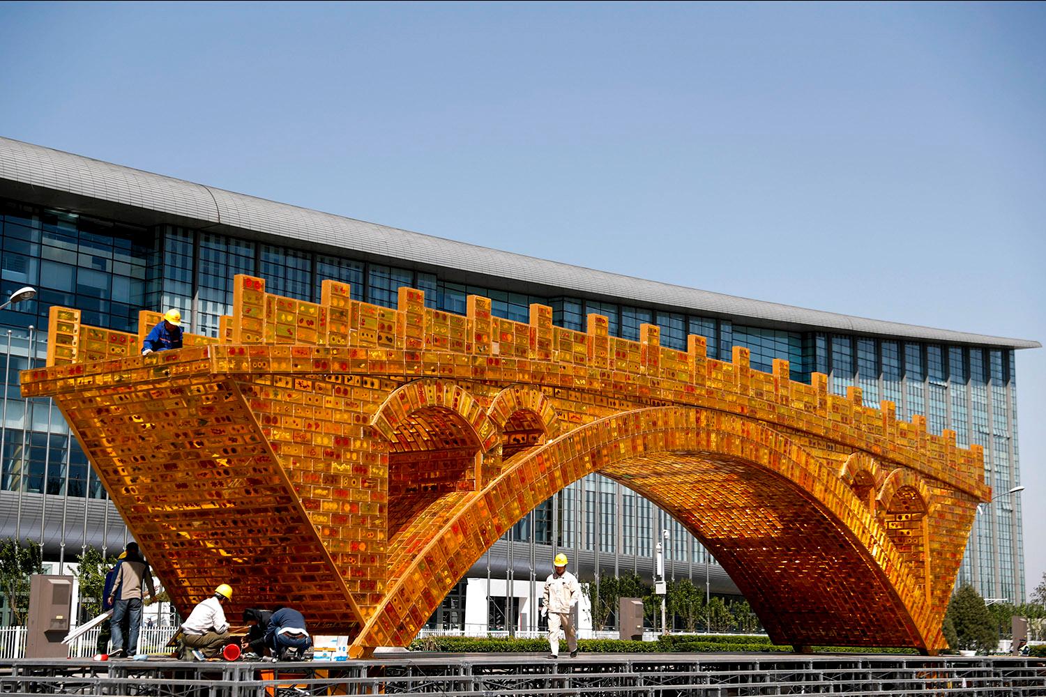 ”The golden bridge of Silk Road”, Beijng. 