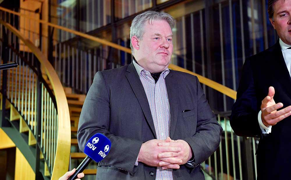 Sigurður Ingi Jóhannsson ny statsminister på Island.