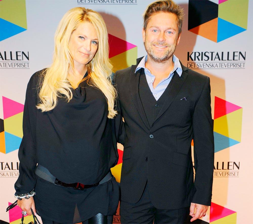 Separerade Laila Bagge och ex-maken Niclas Wahlgren.