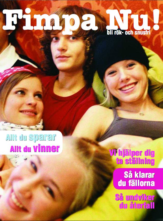 HJÄLP. ”Fimpa nu” innehåller motivationshöjande tips och råd för tonåringar som vill sluta röka. Du laddar ner den gratis på: fhi.se