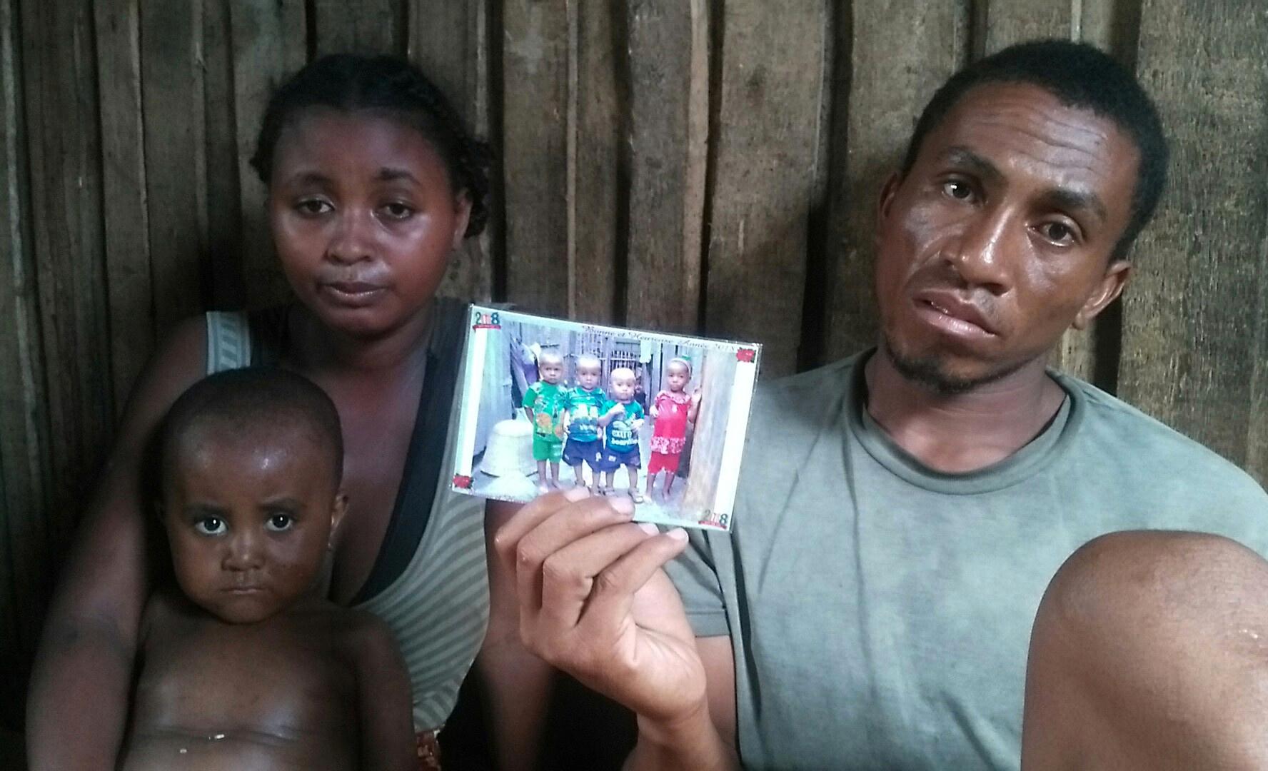 Fiskaren Dadas fyraårige som Limberaza och dennes två små kusiner dog i mässlingen för att de inte kunnat få vaccin.