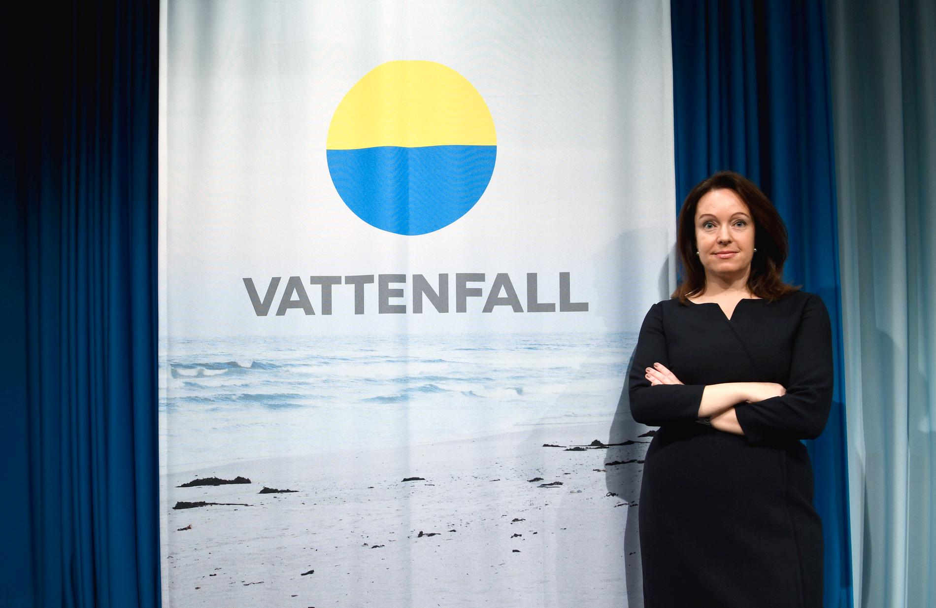 Anna Borg, vd för Vattenfall. Arkivbild.