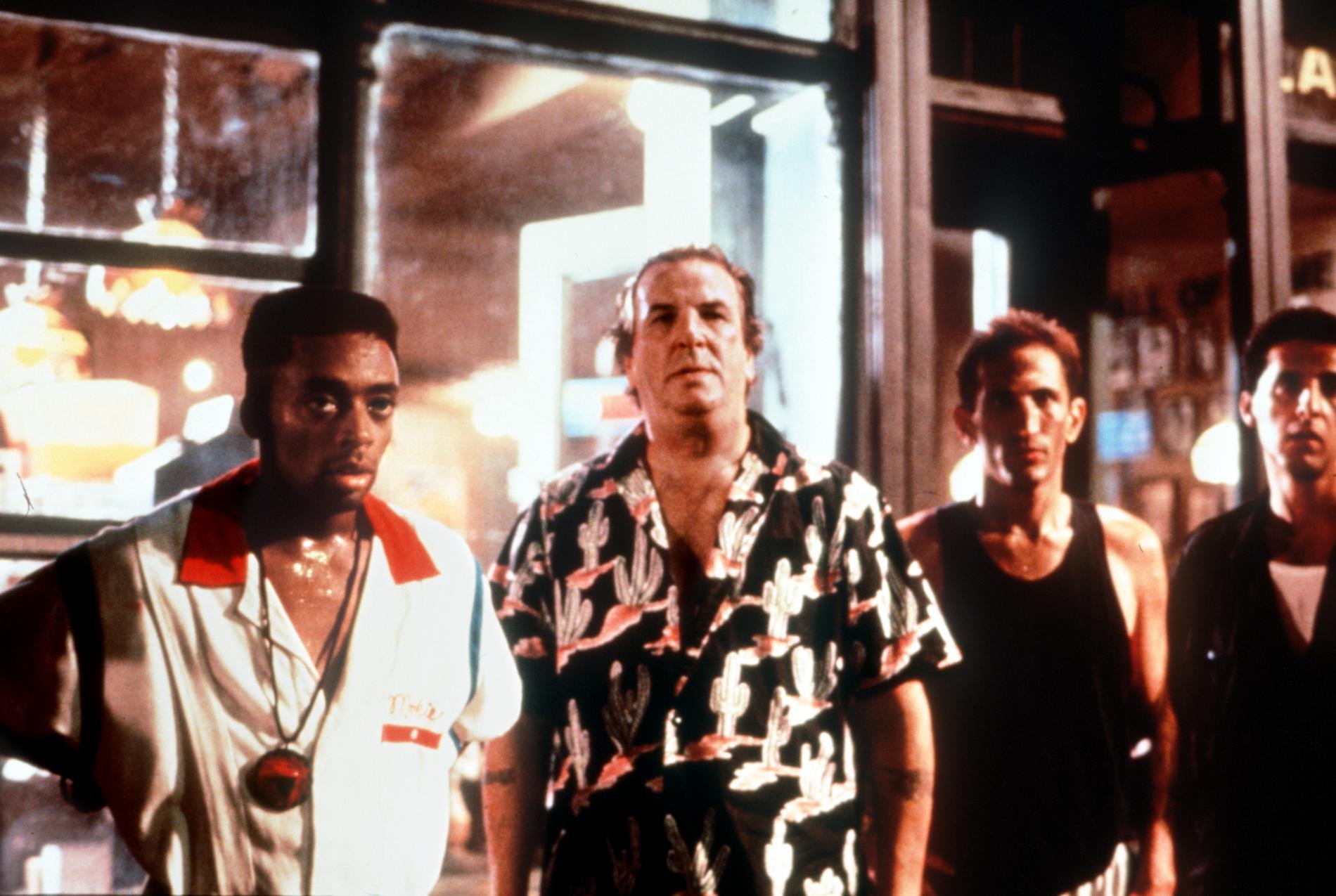  Spike Lee och Danny Aiello i ”Do the right thing”.