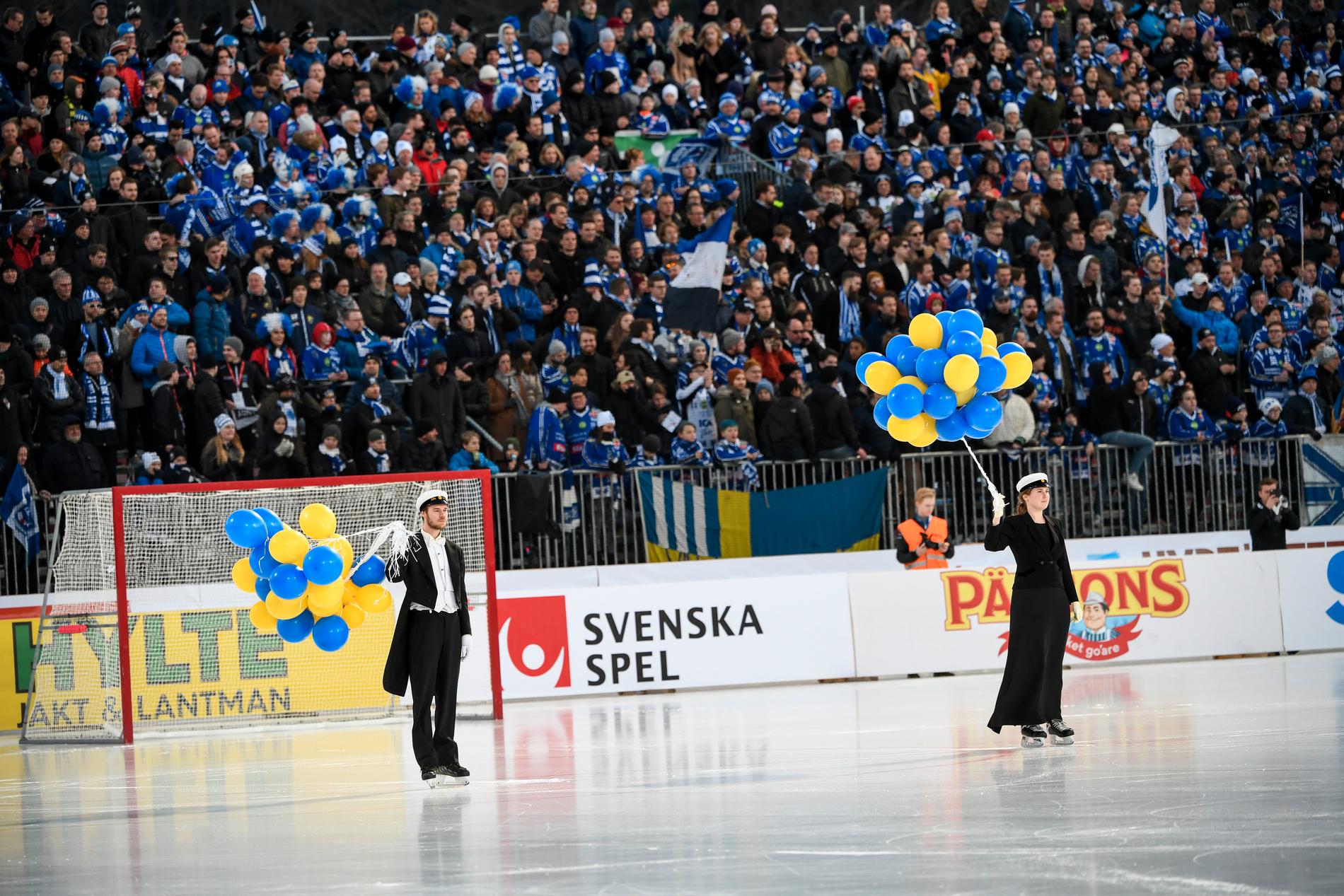 SM-finalerna i bandy flyttas i vinter från Uppsala till Västerås. Arkivbild.