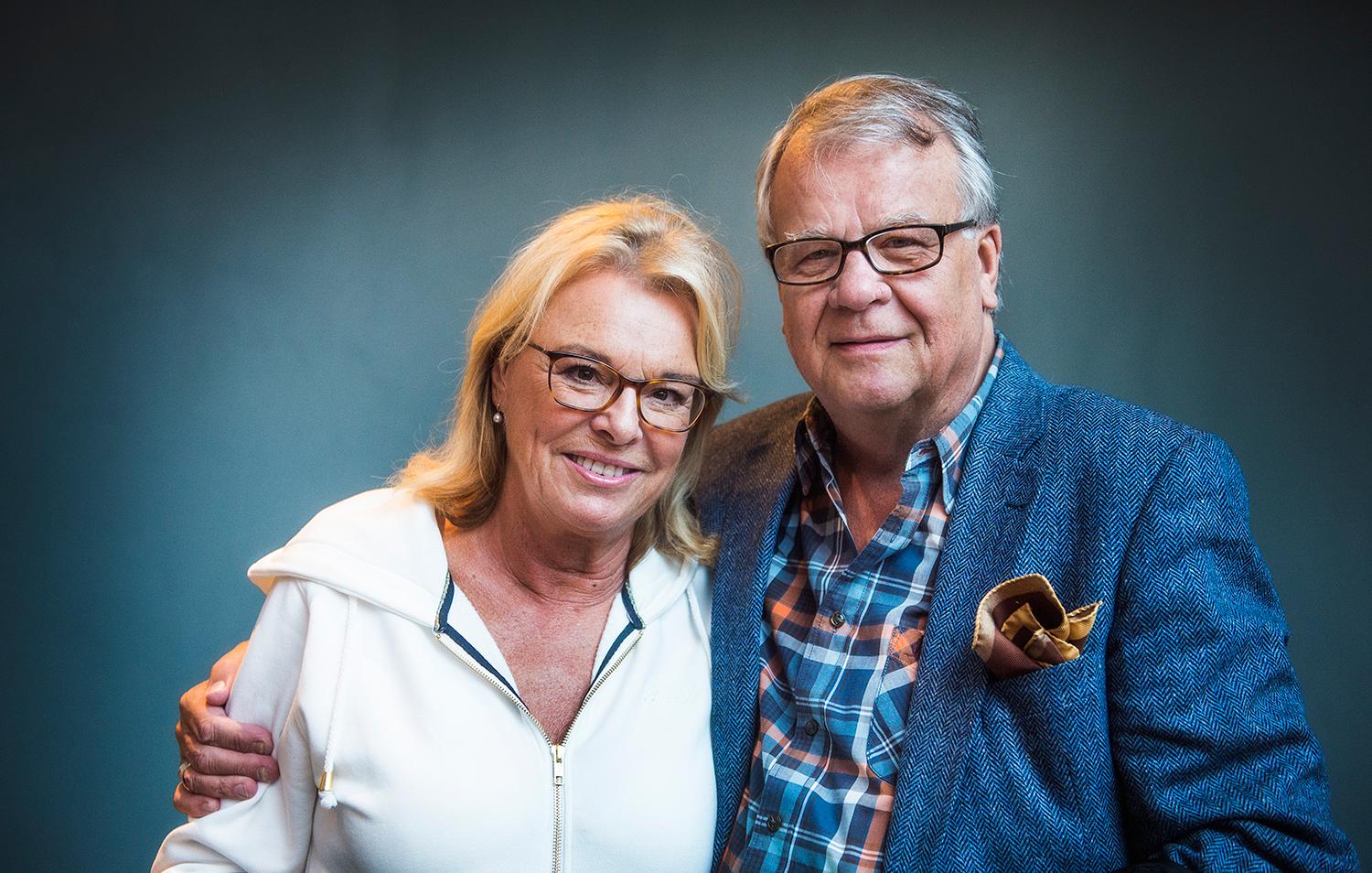 Birgitta Härenstam och Lasse Berghagen.