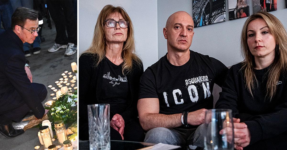 Mikaels familj: Sverige är i krig