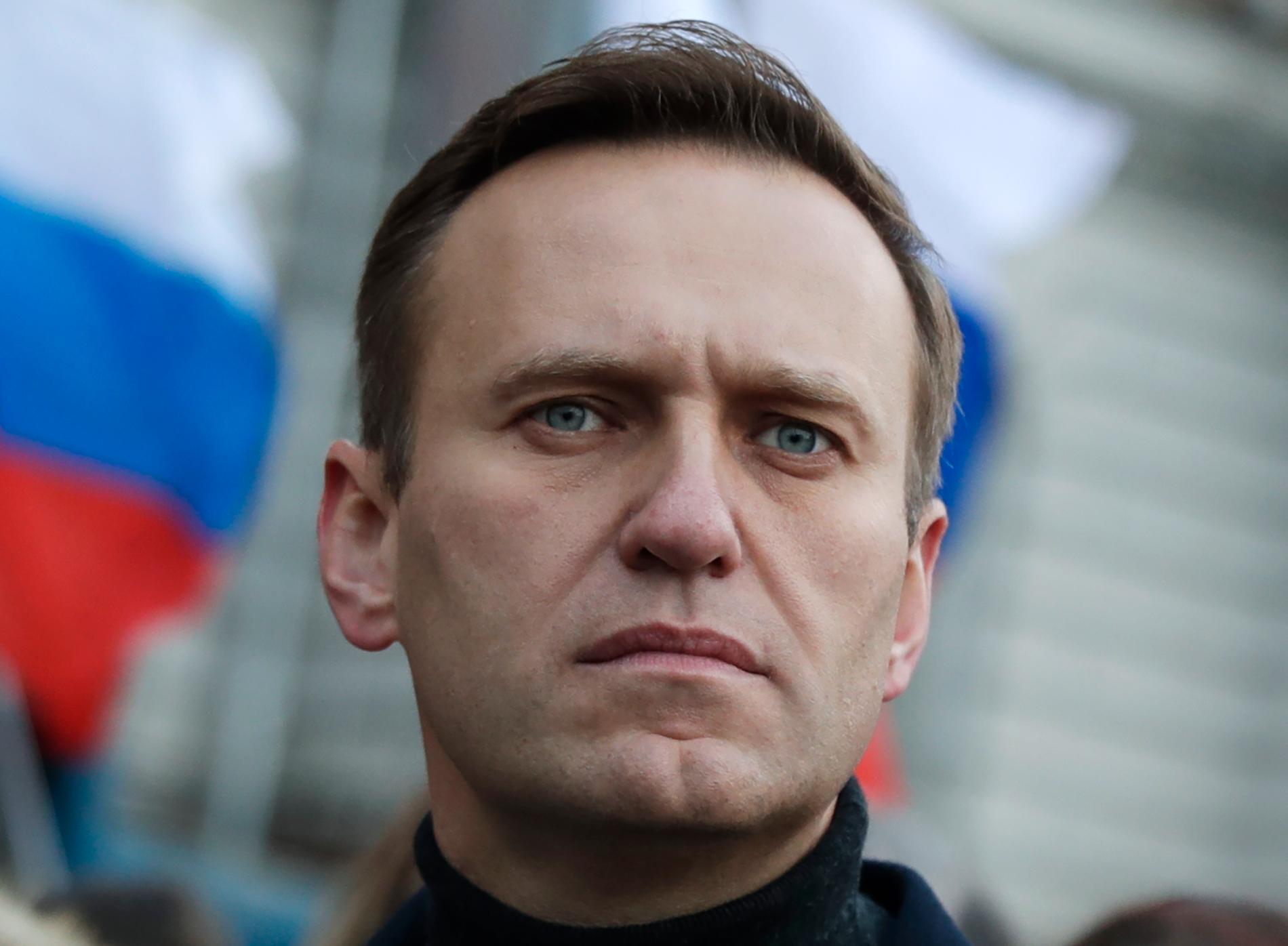 Den ryske regimkritikern Aleksej Navalnyj. Arkivbild.
