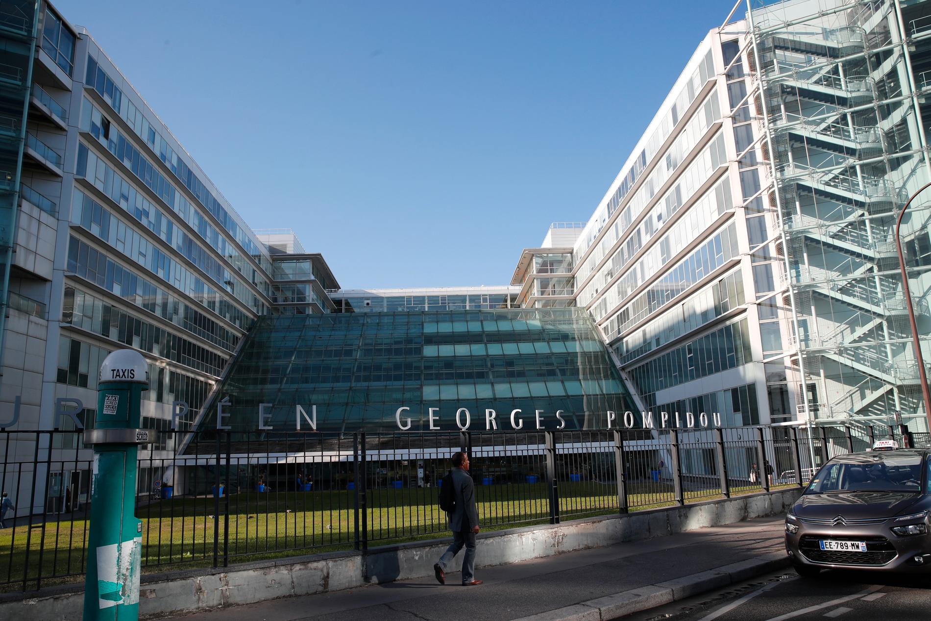 Georges-Pompidou-sjukhuset i centrala Paris.