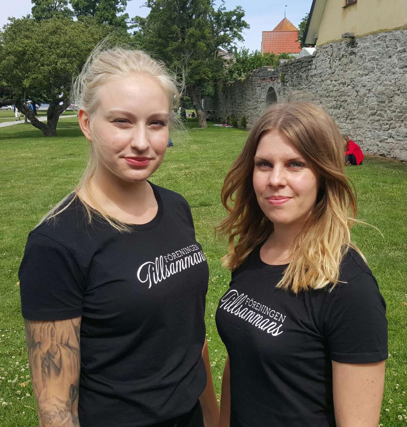 Julia Östfeldt och Emma Blomdahl kämpar för att hjälpa alla som utsatts för sexuella övergrepp.