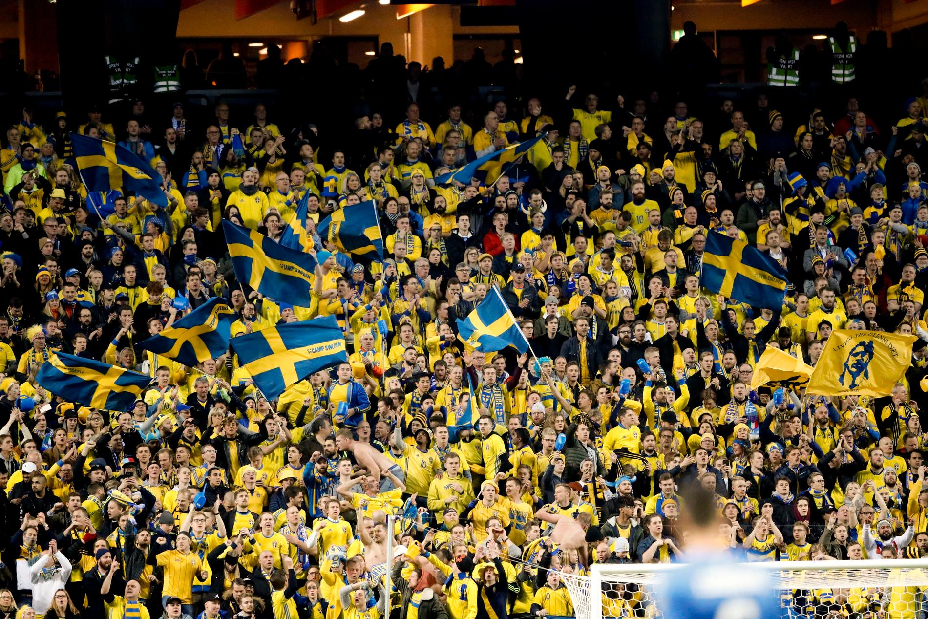 Svenska fans på Friends.