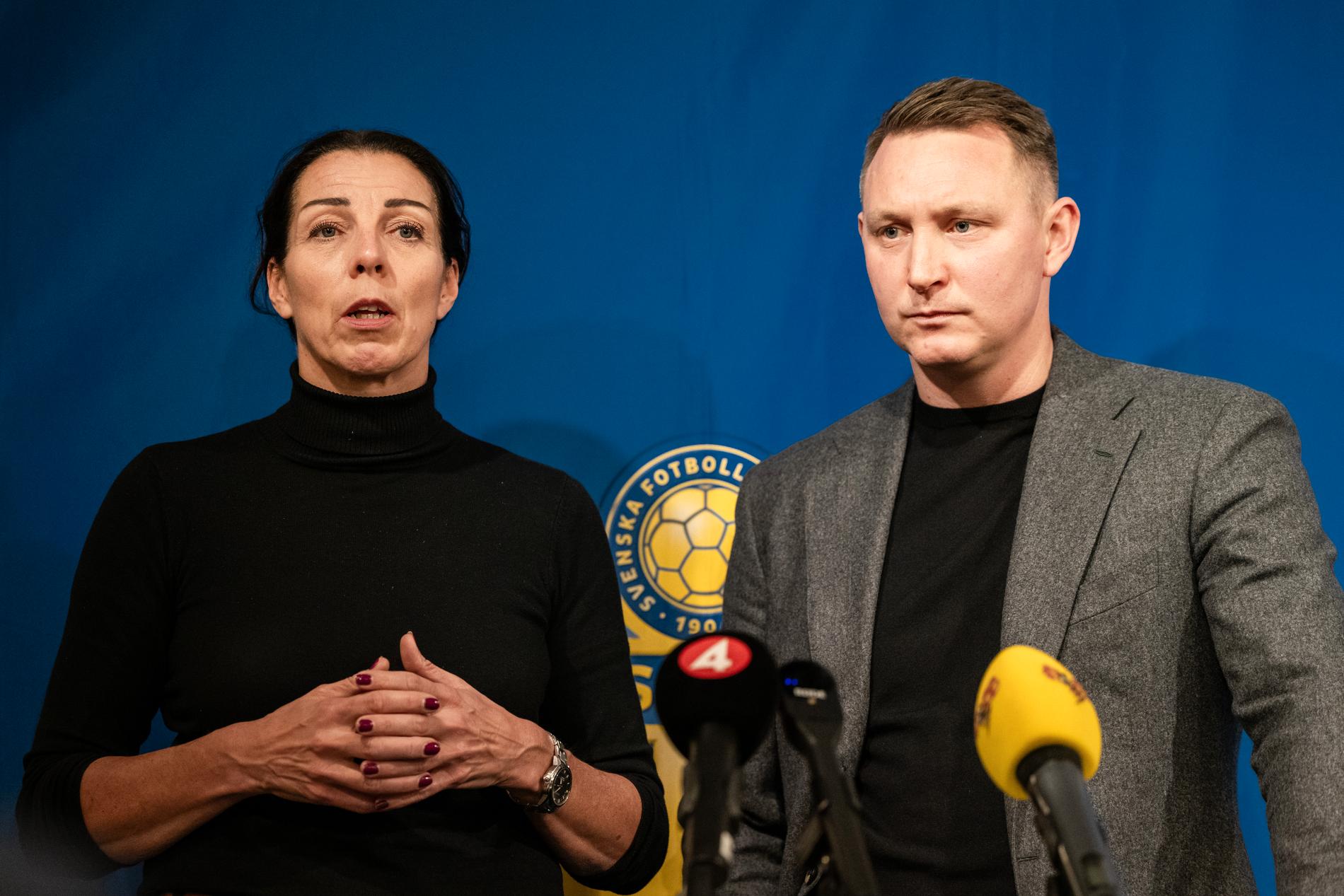 Andrea Möllerberg och Kim Källström. 