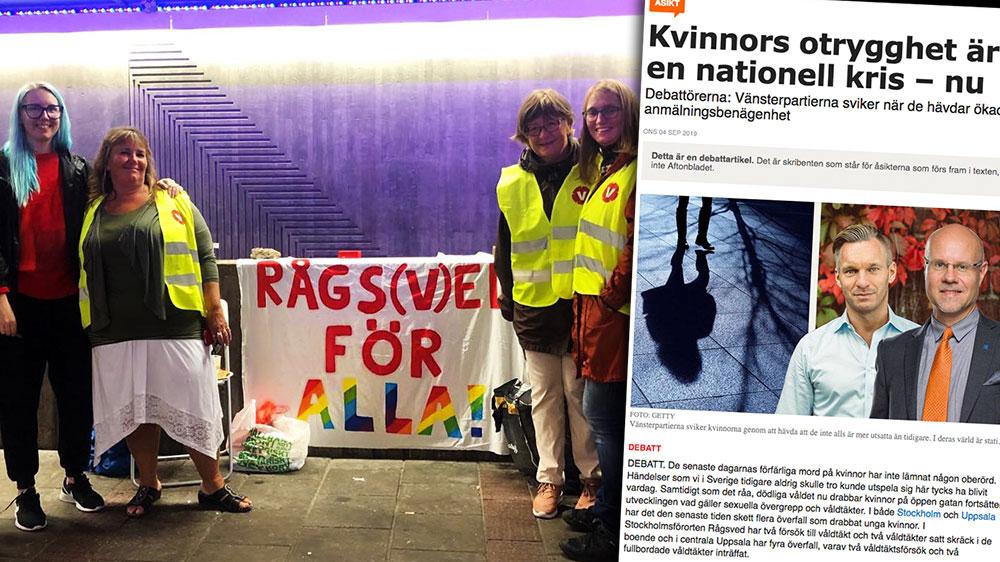 Överfallsvåldtäkter är en fråga om ett kvinnohat som finns såväl i Rågsved som på Östermalm. Vi tror därför att det är förebyggande arbete, feminism och arbete mot diskriminering som är lösningen på problemet, skriver Vänsterkvinnor i Rågsved.