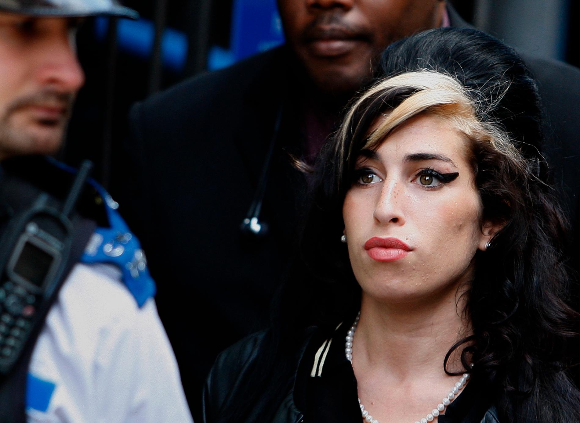 Amy Winehouse. Arkivbild.