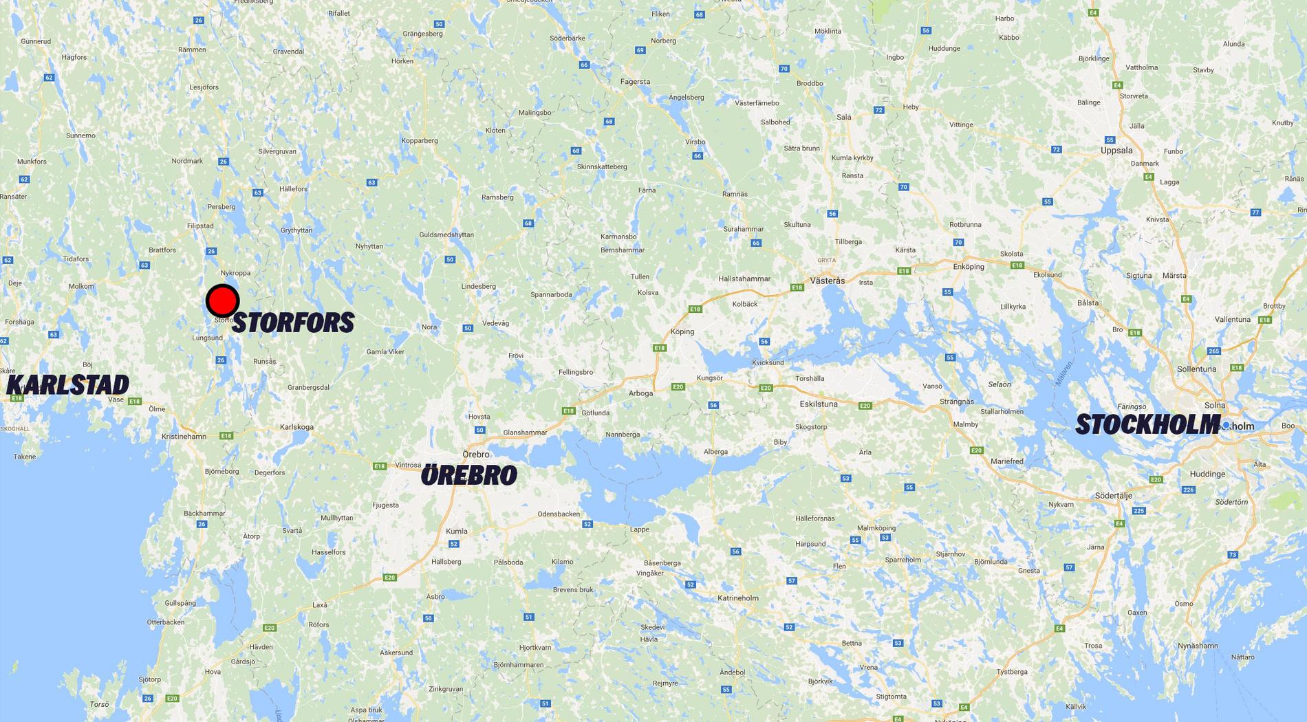 Storfors ligger i Värmland.