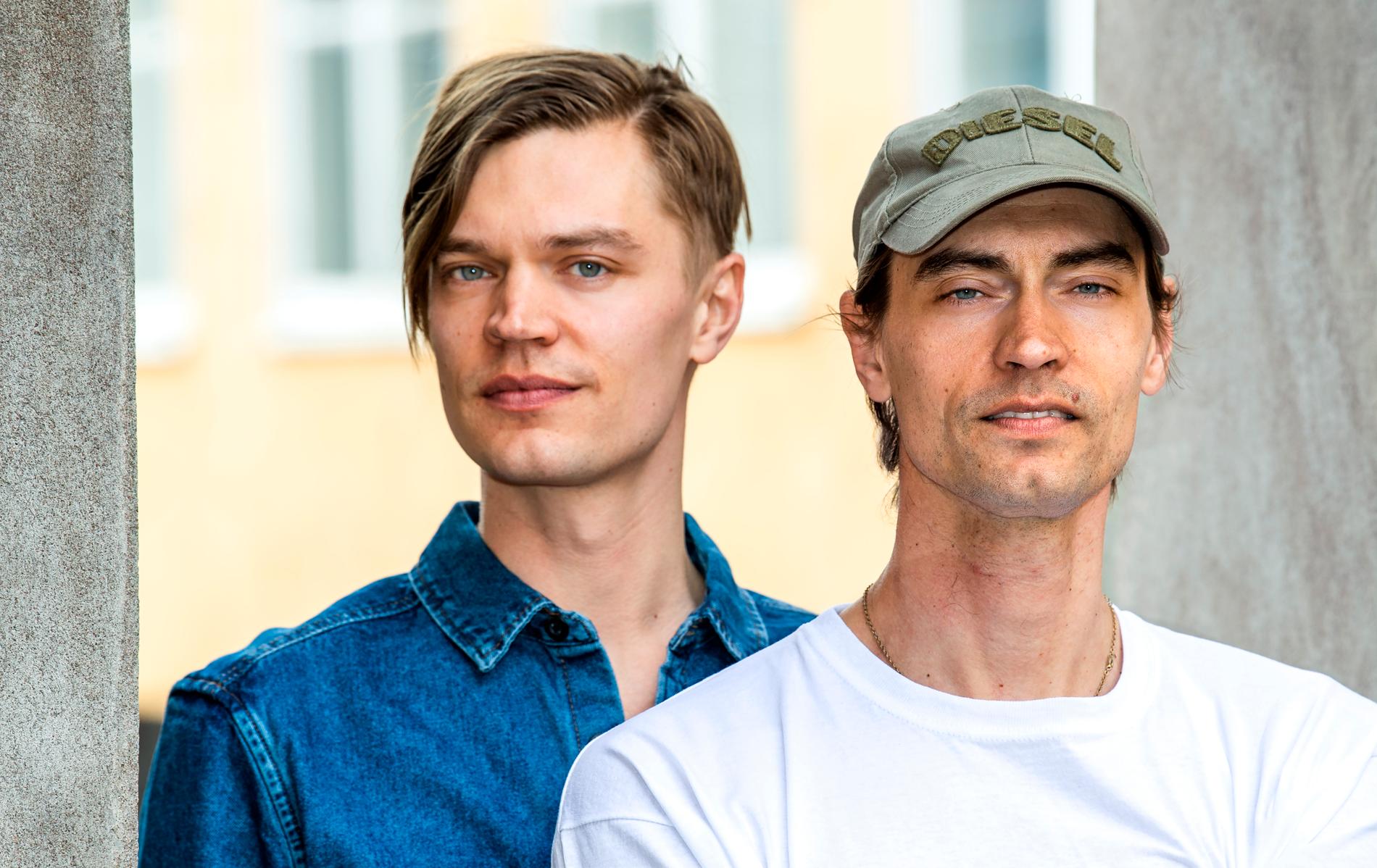 Bröderna Viktor och Gustaf Norén ger sig ut på julturné, med start i Grängesberg i november. Arkivbild.