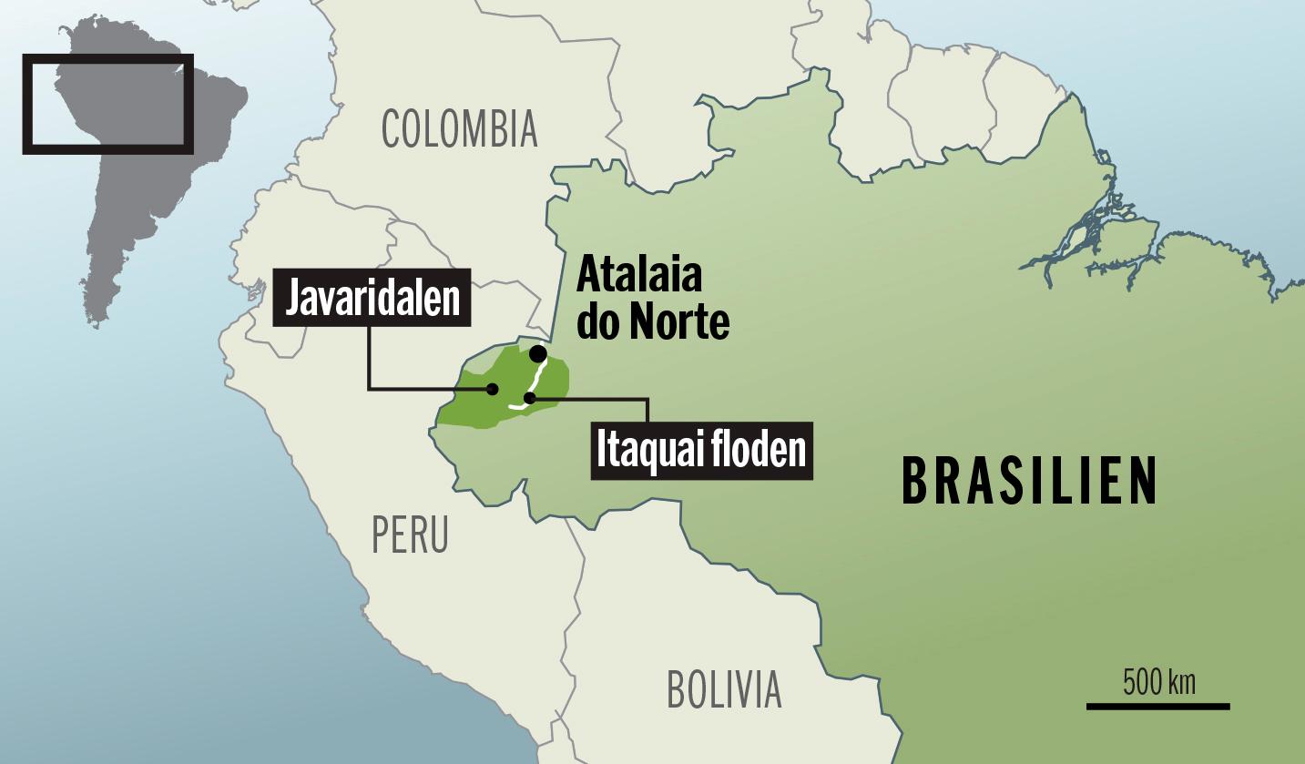 Dom Phillips och Bruno Pereira försvann under en expedition i Javaridalen i Amazonas.