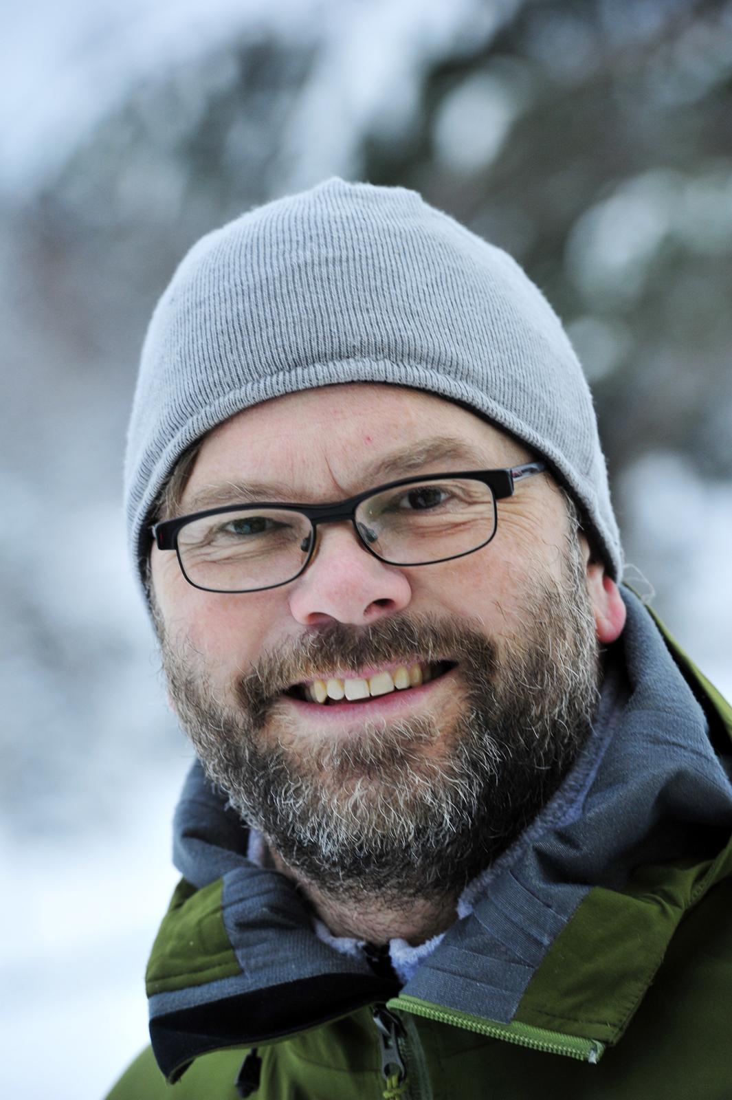 Bo Svernström, redaktör och numera van vinterförare.