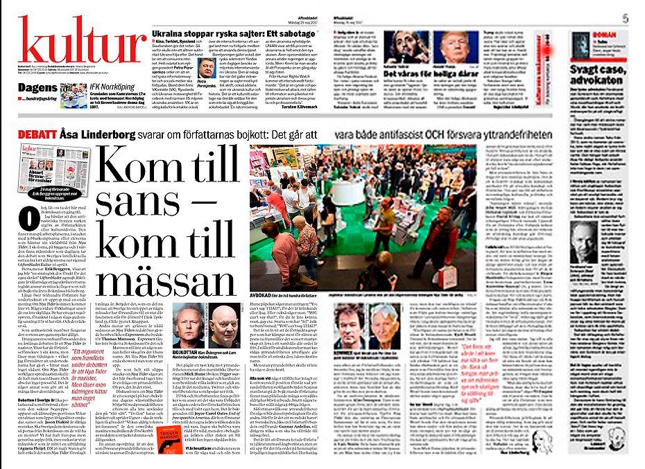Aftonbladet Kultur 29 maj
