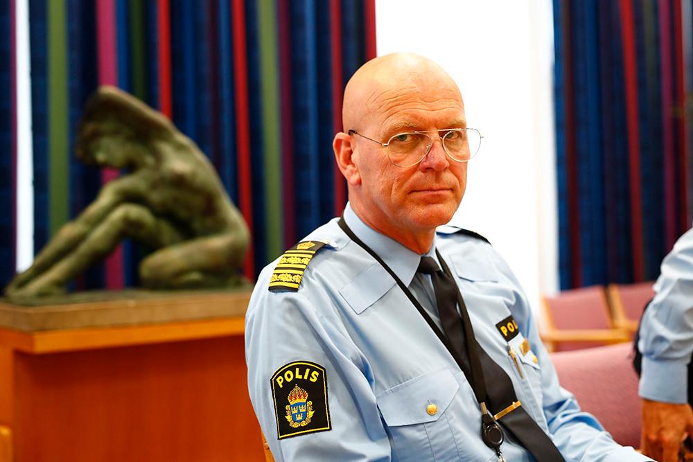 Erik Nord,  polisområdeschef Storgöteborg.