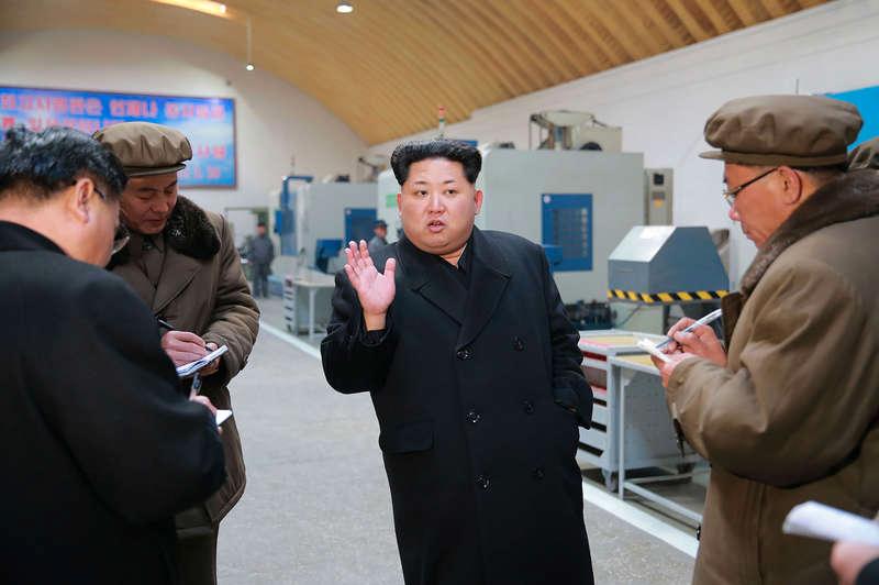 Diktatorn Kim Jong-un.