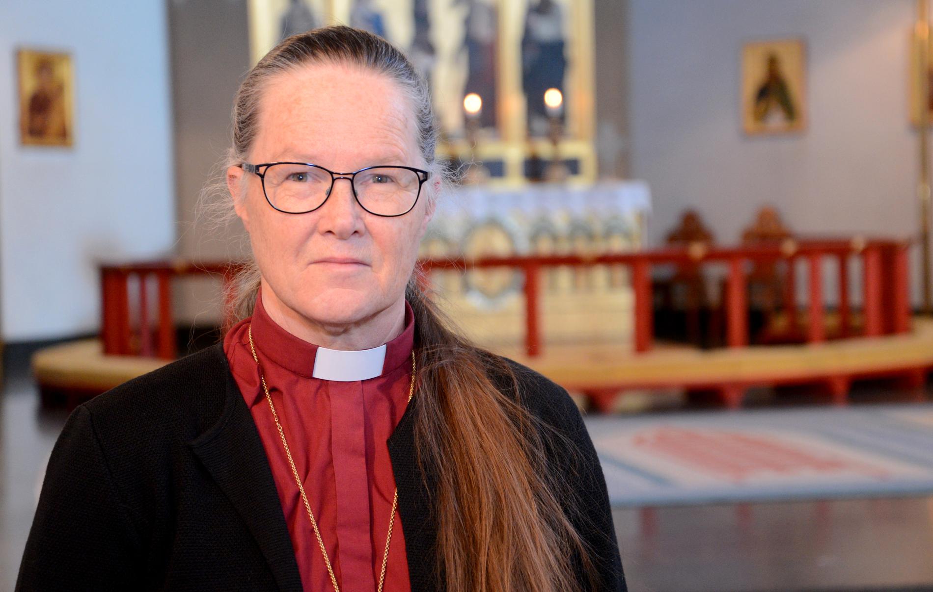 Åsa Nyström, biskop i Luleå stift.