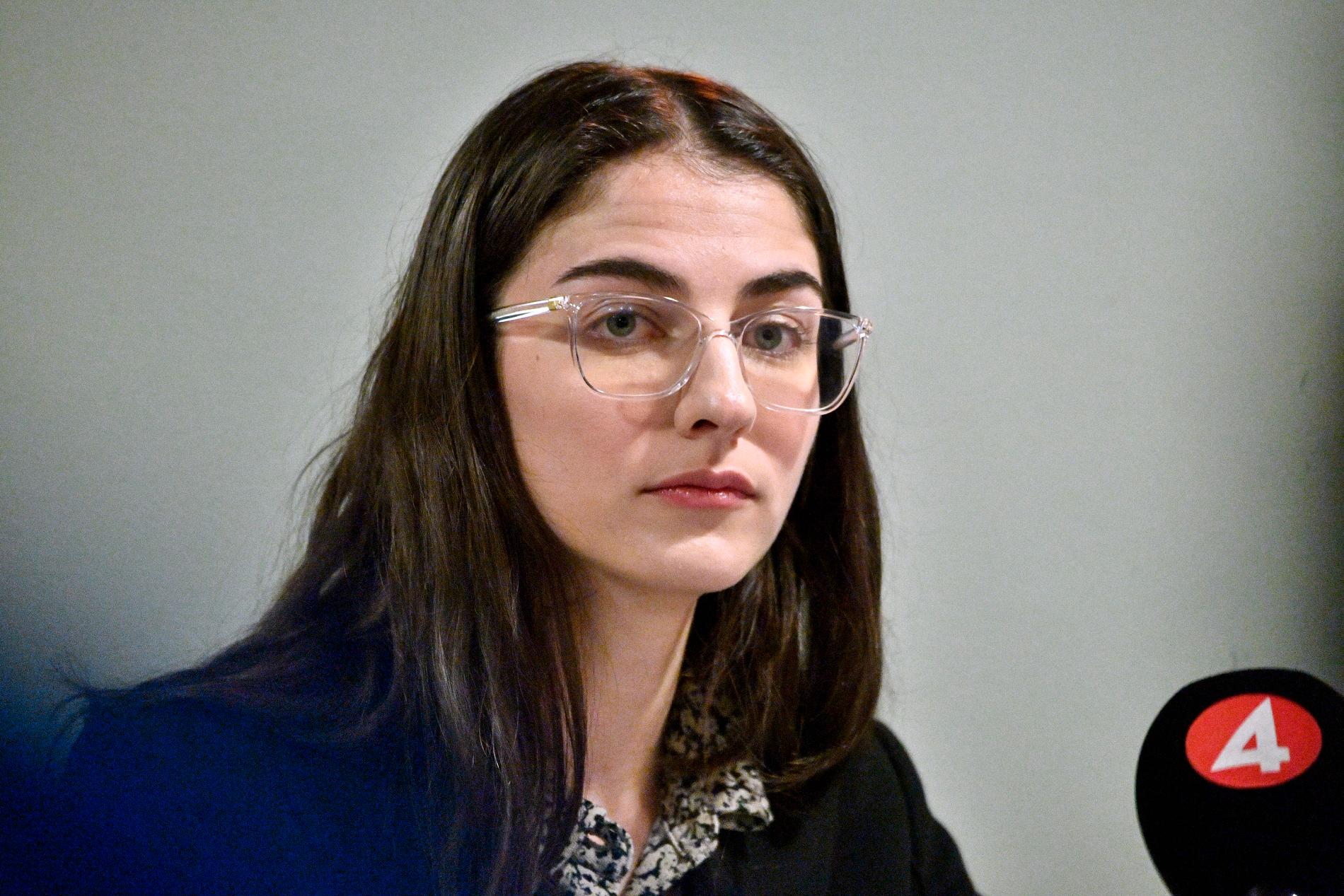 Romina Pourmokhtari fick ta emot hård kritik från Klimatpolitiska rådet under torsdagen.