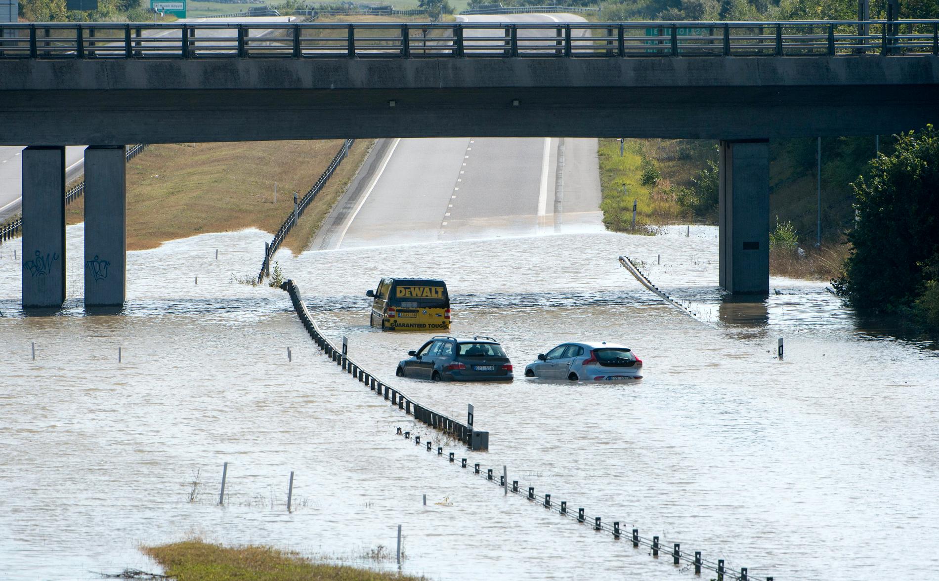 I augusti 2014 föll ett kraftigt regn över Malmö. 125 millimeter föll på kort tid och skadorna uppskattades till mellan 600 och 700 miljoner kronor. Denna typ av skyfall väntas bli betydligt vanligare framöver. Arkivbild.