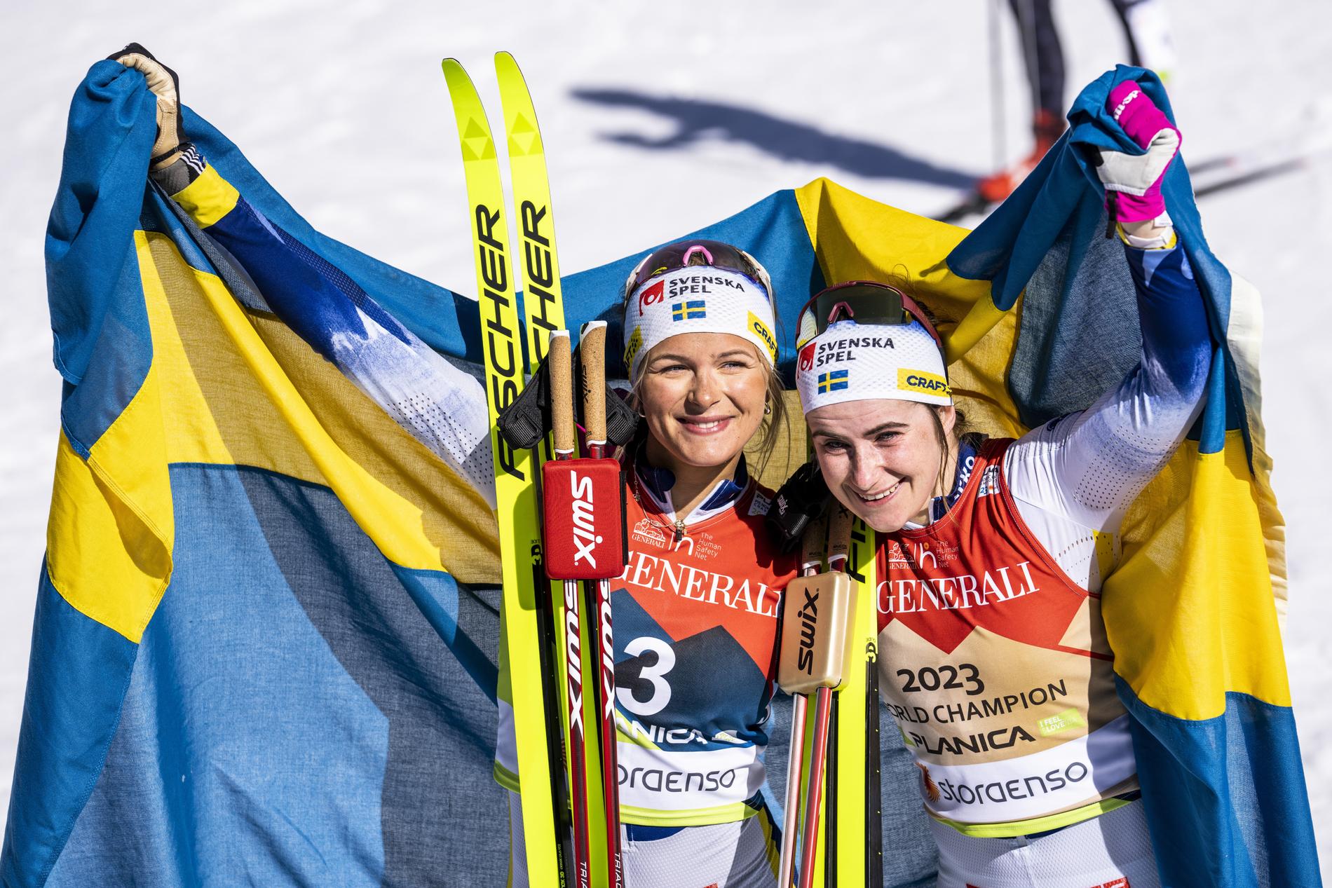 Frida Karlsson och Ebba Andersson