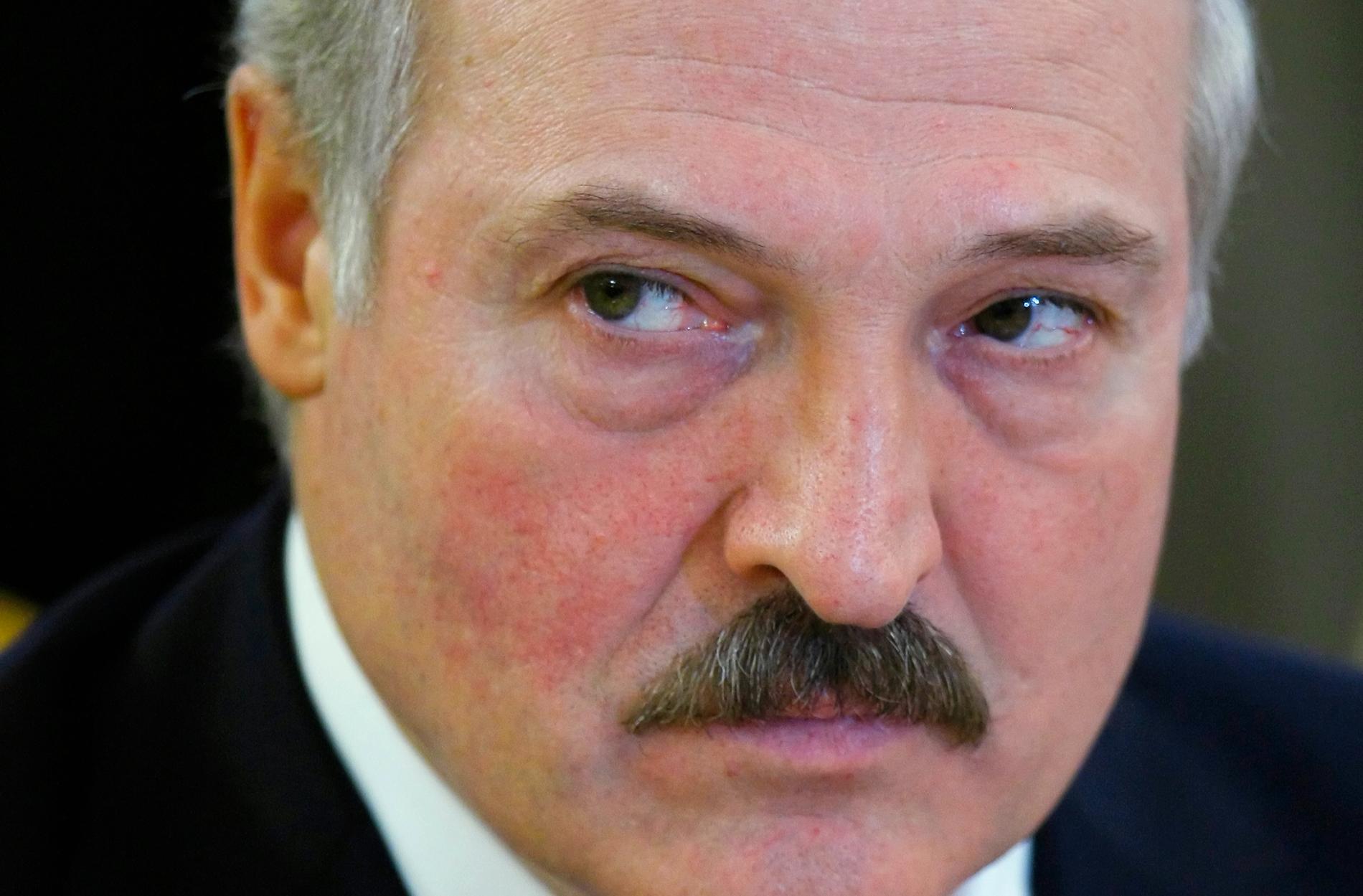 Belarus president Aleksandr Lukasjenko. Arkivbild