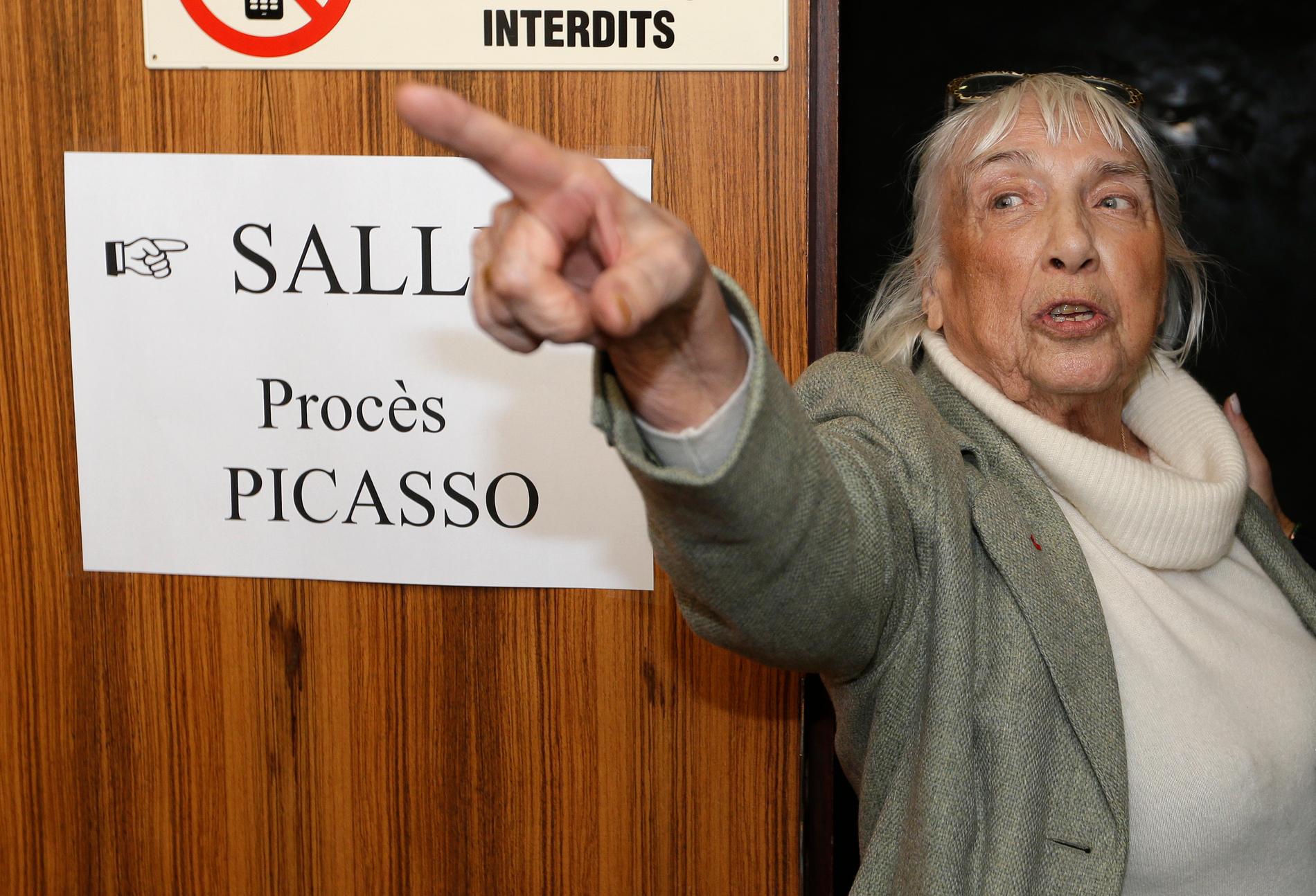 Maya Ruiz Picasso har avlidit, 87 år gammal. Arkivbild.
