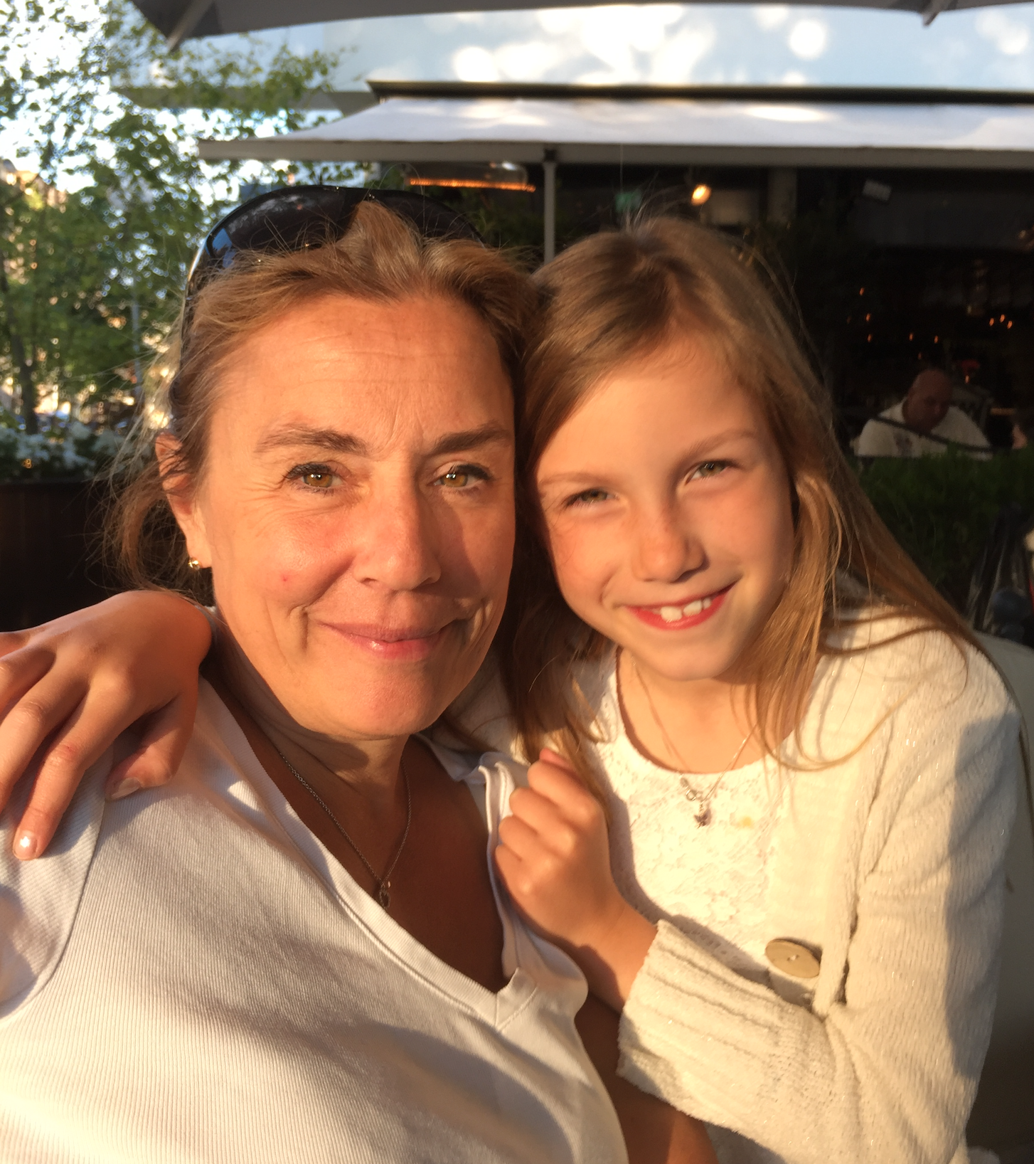 Ludmilla Rosengren tillsammans med dottern Sophie.