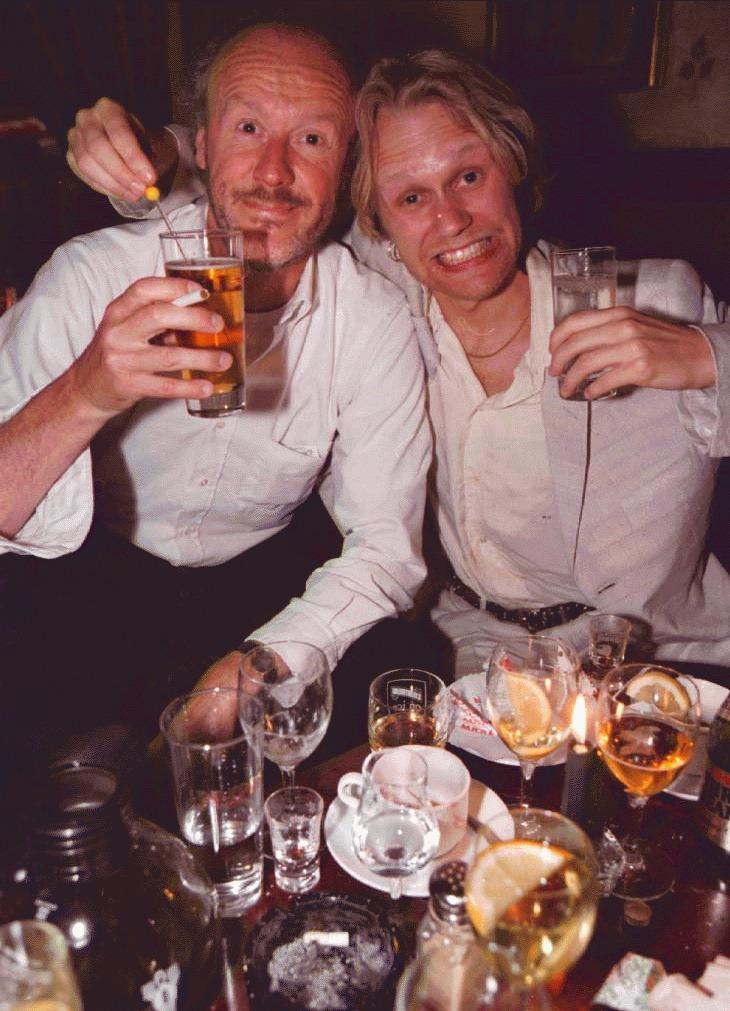 Björn Wallde och Gurra G 1995.