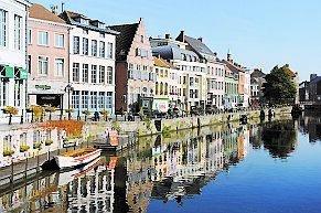 Lilla staden Gent.