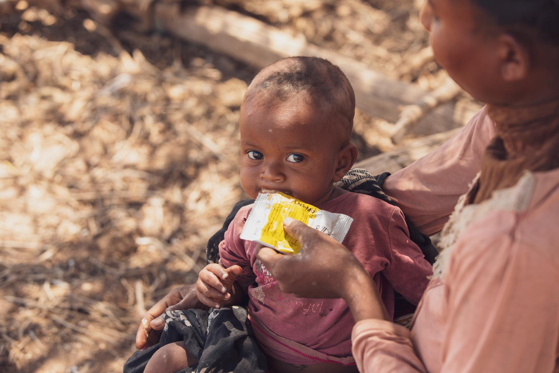 45 miljoner människor är enligt FN-organet WFP nu på gränsen till svält. Arkivbild.
