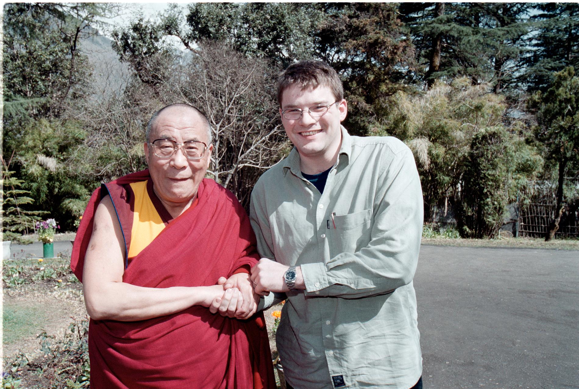 Intervju med Dalai Lama i april 2000.
