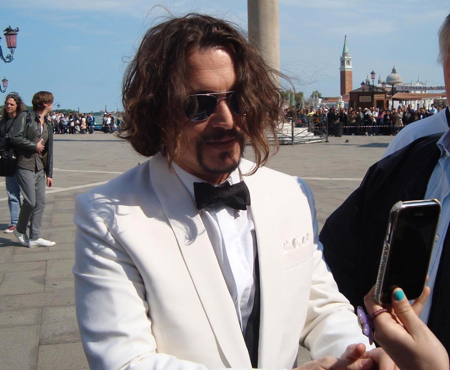 Johnny Depp var i Venedig samtidigt som åttondeklassen.